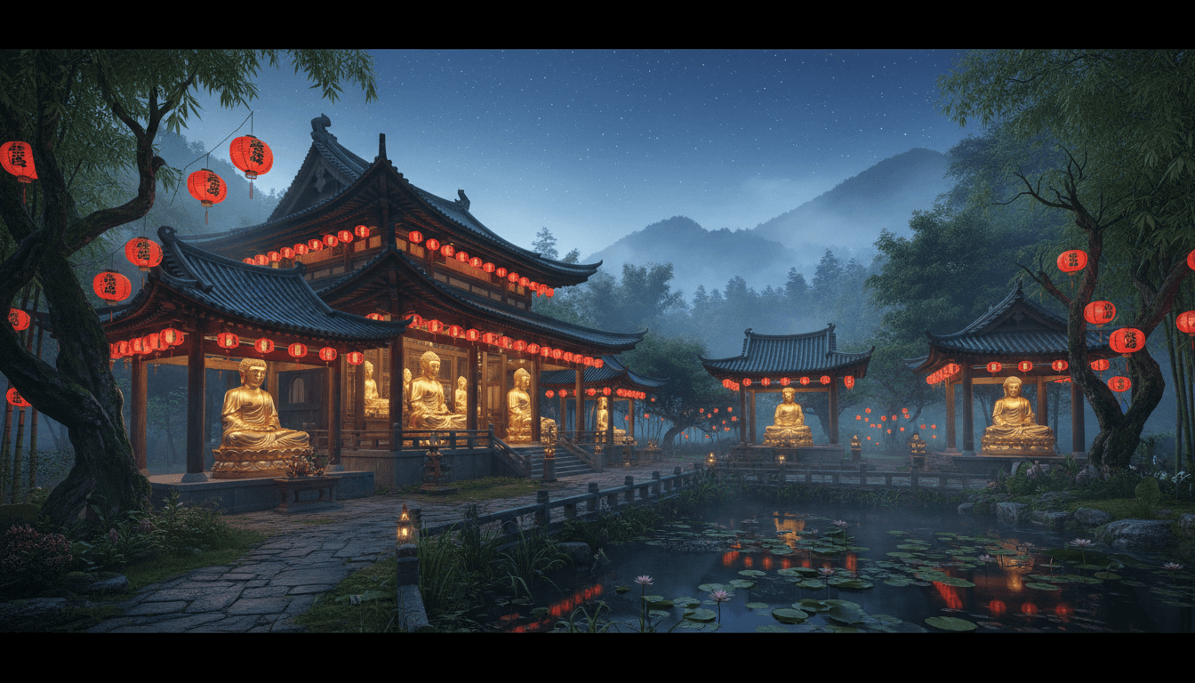 Temple and meditation