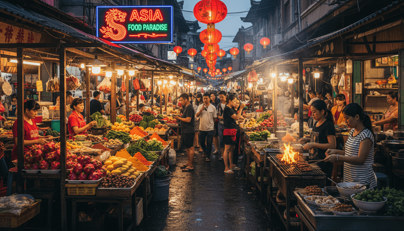 Local market and food tour